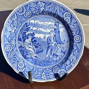 Spode Blue and White Decorative Plate